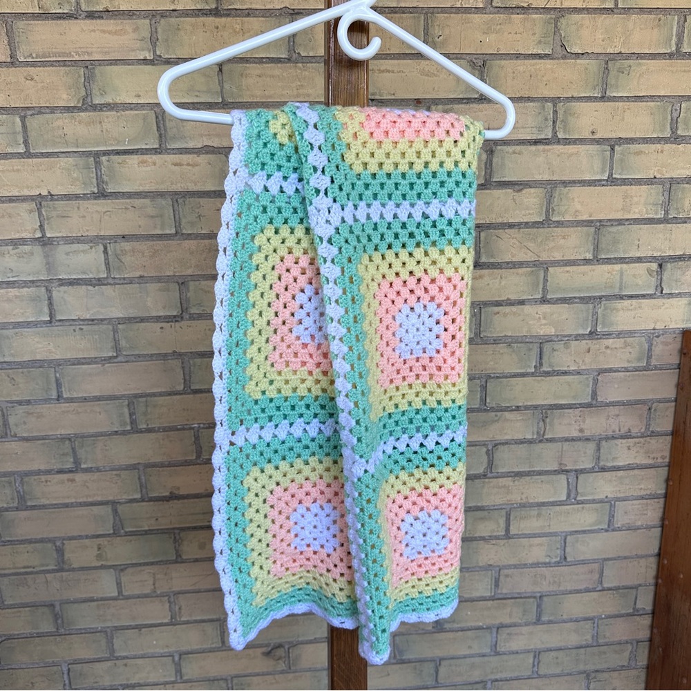 Colorful Crochet Blanket